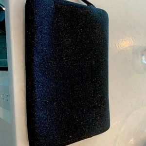 Juicy Couture laptop case. Shimmery black. Never used.